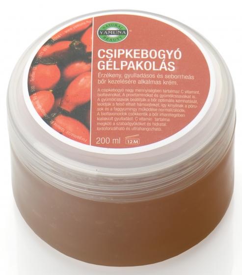 Yamuna - Šípkový gel 200ml - pro citlivou a zánětlivou pleť, čistí póry