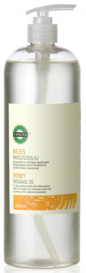 Yamuna Medový olej 1000 ml - masážní tělový olej (vyživující)