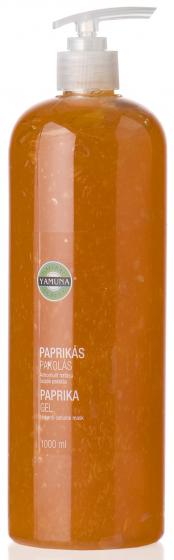 Yamuna - Paprikový gel na celulitidu 1000ml - paprikový (prohřívací)