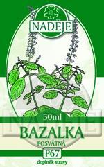 Gemmoterapie - Bazalka posvátná 50ml - Výluhy z pupenů