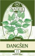 Gemmoterapie - Dangšen 50ml - Výluhy z bylin