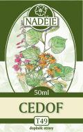 Gemmoterapie - Cedof 50ml - Výluhy z bylin