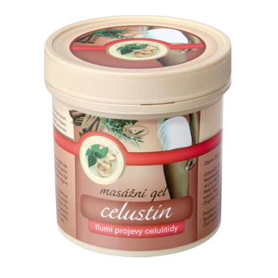Topvet - Celustin masážní gel 3000ml směs proti celulitidě