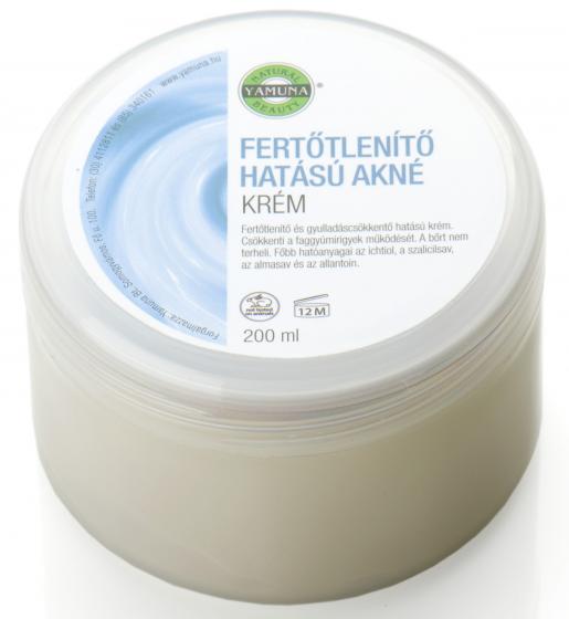 Yamuna - Akné krém 200ml - dezinfekční a protizánětlivý účinek