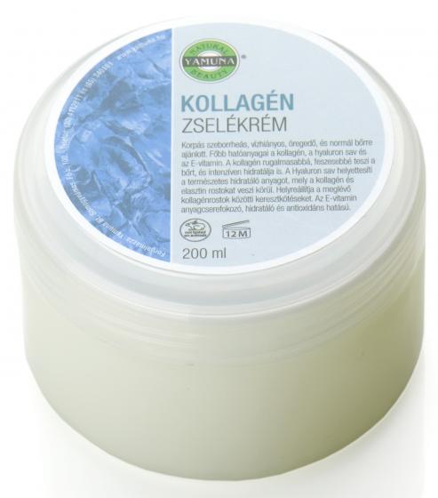 Yamuna - Kolagenový gel-krém 200ml - na vrásky a hydrataci pleti
