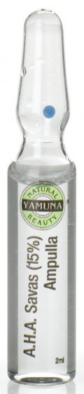 Yamuna - Ampule s enzymem ananasu a papji 2ml - se slokou AHA 15% (alfa hydroxid kyselina)