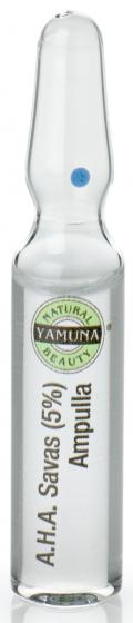 Yamuna - Ampule s enzymem ananasu a papji 2ml - se slokou AHA 5% (alfa hydroxid kyselina)