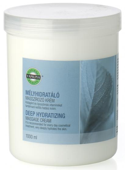 Yamuna - Hydratační kosmetický krém 1000ml – s kolagenem pro ošetření pleti a dekoltu