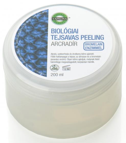 Yamuna - Pleťový peeling ananasový (biologicky) 200ml - s bromelinem (ananasový enzym)