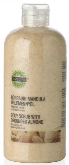 Yamuna - Pleťový a tělový peeling mandlový 500ml - (jemný)