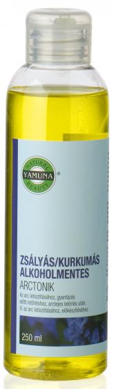 Yamuna - Pleťové tonikum se šalvějí a kurkumou 200ml - (bez alkoholu)
