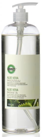 Yamuna Aloe vera 1000 ml - masážní tělový olej (protizánětlivý)