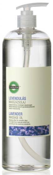 Yamuna Levandule 1000 ml - masážní tělový olej (relaxační)