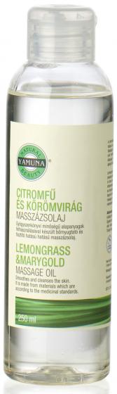 Yamuna - Masážní a tělový olej 250ml - meduňka s měsíčkem lékařským (uklidňující a čistící)