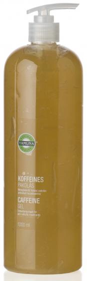 Yamuna - Kofeinový gel na celulitidu 1000ml - s anticelulitidnímy účinky, obsahuje10% kofeinu
