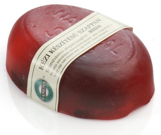 Yamuna Růžové mýdlo 100g - přírodní glycerínové mýdlo (Růže)