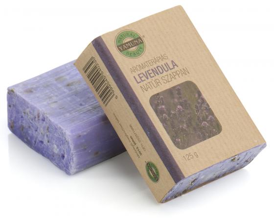 Yamuna - Levandulové mýdlo 125g - mýdlo lisované za studena