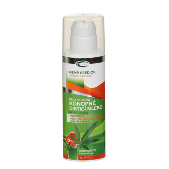 Topvet - Regeneran konopn istc mlko 5% 200ml - ke kadodennmu vyciten such a ekzematick pokoky