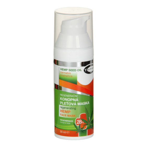 Topvet - Regenerační konopná maska 28% 50ml - pro celkovou regeneraci pokožky