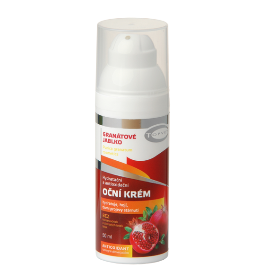 Topvet - Granátové jablko - antioxidační oční krém 50ml - zpomaluje proces stárnutí