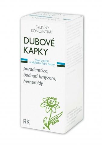 Dubové kapky - Dubovky 100 ml - RK (Dědek kořenář)
