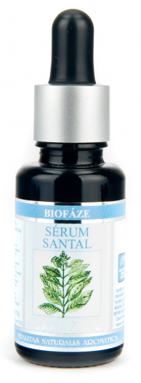 Nobilis - Sérum Santal 3 ml - zlepšuje elasticitu a oddaluje předčasné stárnutí pleti, zlepšuje stav jizev a novotvarů