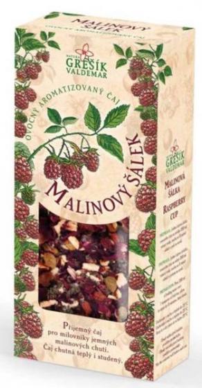 Grešík - Malinový šálek 100 g - ovocný čaj sypaný