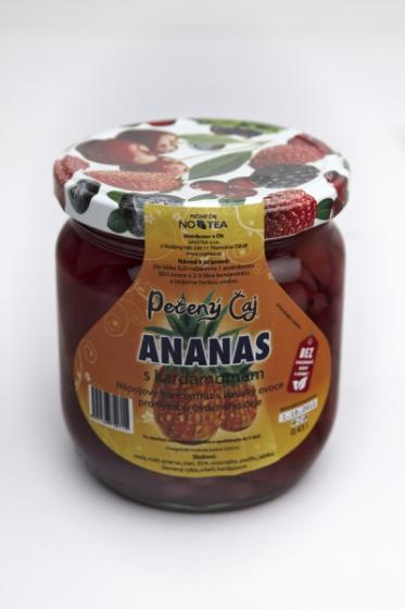 Ananas s kardamomem - pečený ovocný čaj bez alkoholu