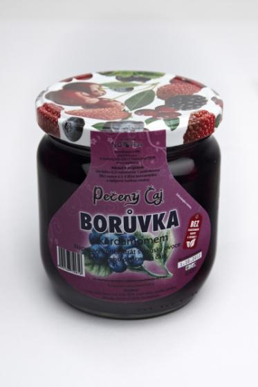 Borůvka s kardamomem - pečený ovocný čaj bez alkoholu