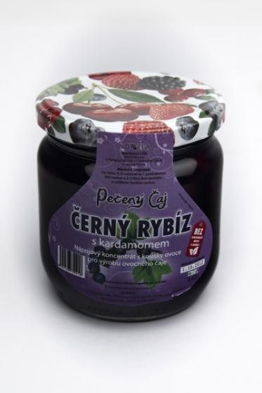 Černý rybíz s kardamomem - pečený ovocný čaj bez alkoholu