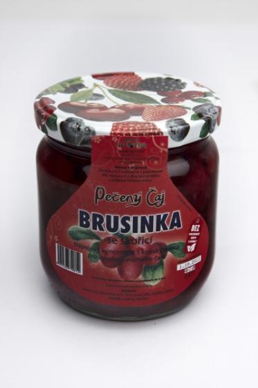 Brusinka se skořicí - pečený ovocný čaj bez alkoholu