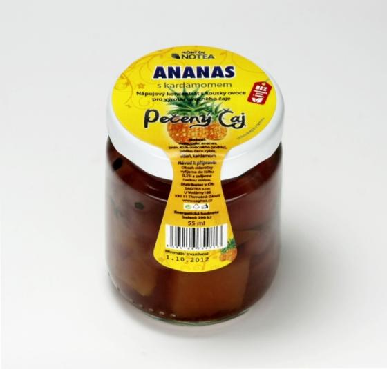 Ananas s kardamomem - pečený ovocný čaj bez alkoholu