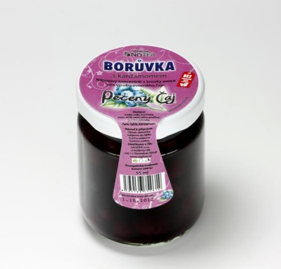 Borůvka s kardamomem - pečený ovocný čaj bez alkoholu
