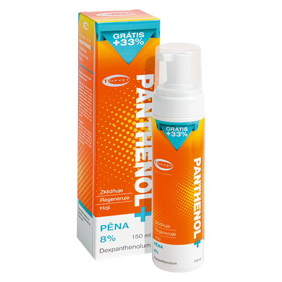 Topvet - Panthenol+ pěna 150 + 50 ml - bez konzervačních látek