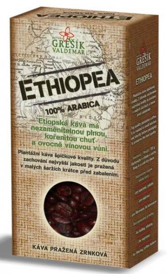 Grešík - Káva Ethiopea - 100% ARABICA (mletá)