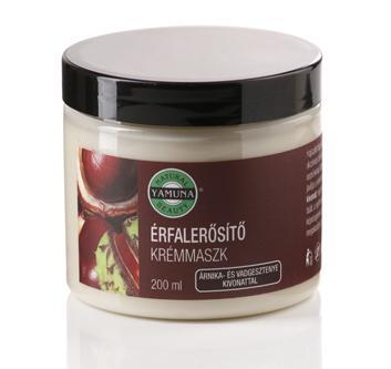 Krémová maska s arnikou a extraktem koňského kaštanu 200 ml - na pleťové žilky a rosaceu