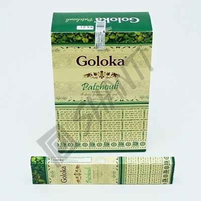 Indické vonné tyčinky Goloka Masala Patchouli 15 g