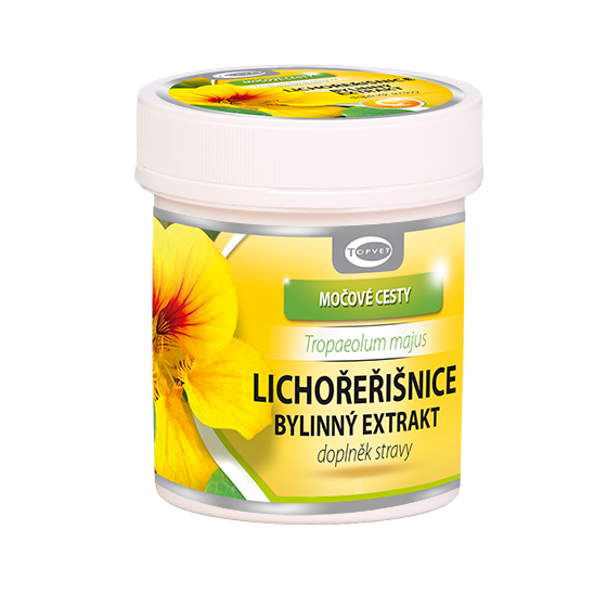 Topvet - Lichořeřišnice větší PLUS 60 tobol. - při zánětech močových cest, doplněk stravy