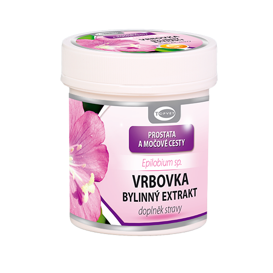 Topvet - Vrbovka PLUS 60 tobol. - při problémech s prostatou, doplněk stravy