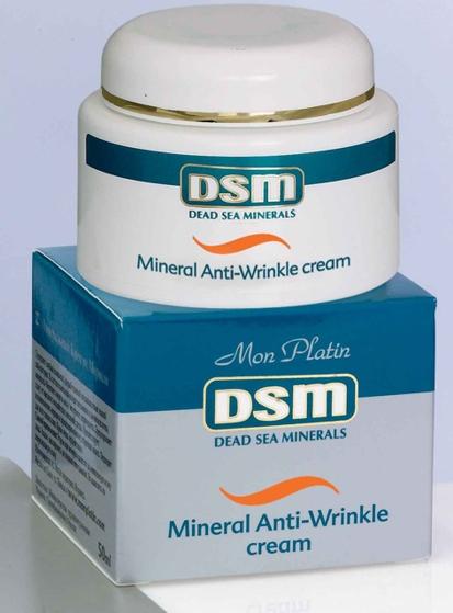 DSM - Aktivní krém proti vráskám 50ml - kosmetika Mrtvého moře