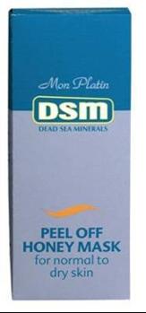 DSM - Slupovací medová maska 75ml - pro normální až suchou pleť - kosmetika Mrtvého moře
