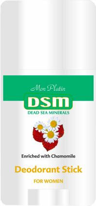 DSM - Deodorant - antiperspirant dámský 80ml - kosmetika Mrtvého moře
