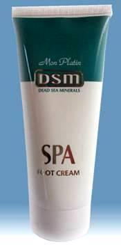 DSM - Minerální regenerační krém na nohy cestovní 100ml - Kosmetika Mrtvého moře