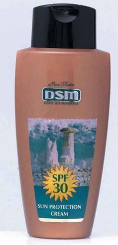 DSM - Ochranný sluneční krém (SPF 30) 250ml - Kosmetika Mrtvého moře