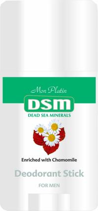 DSM - Deodorant - antiperspirant pánský 80ml - kosmetika Mrtvého moře
