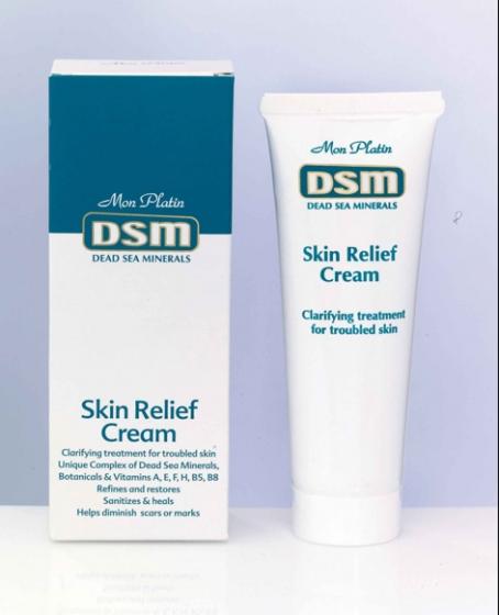 DSM - Krém proti lupénce a exzémům 125ml - kosmetika Mrtvého moře