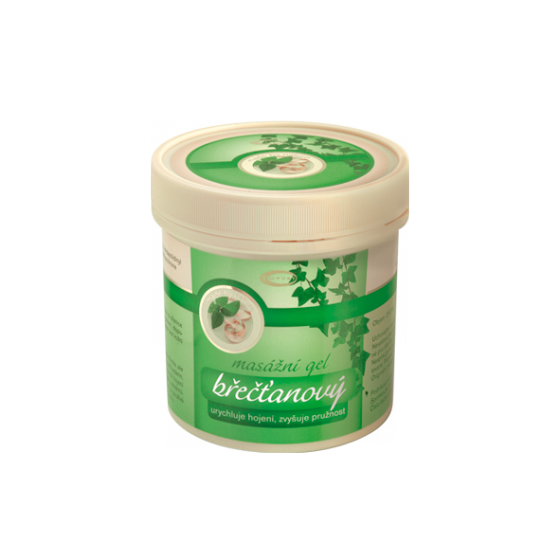 Topvet - Břečťanový masážní gel 250ml urychluje hojení