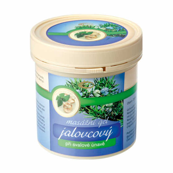 Topvet - Jalovcový masážní gel 3000ml při svalové únavě