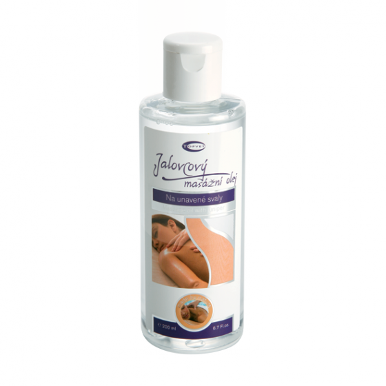 Topvet - Jalovcový masážní olej 200ml na unavené svaly