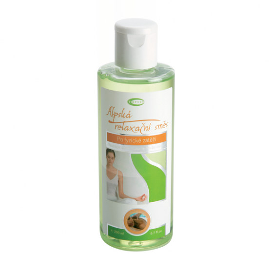 Topvet - Alpský masážní olej 200ml alpská relaxační směs